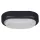 Lámpatest csatorna lámpa garázs Plafon LED 15W 1200lm 3000-4000-6500K CCT IP54 IK06 fekete Bulkhead Osram