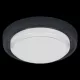 Lámpatest csatorna lámpa garázs Plafon LED 24W 3300lm CCT 3000-4000-6500K IP54 IK06 fekete Bulkhead Osram