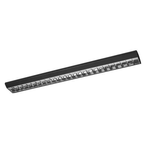 LED mennyezeti függőlámpa, irodai lámpatest, szabályozható fényerejű, reluxa, 40W, 4000K, semleges, 4000lm, fekete, Office Line, Osram