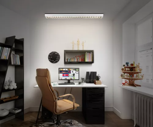 LED mennyezeti függőlámpa, irodai világítótest, szabályozható fényerejű, reluxa, 40W, 4000K, semleges, 4000lm, fehér, Office Line, Osram