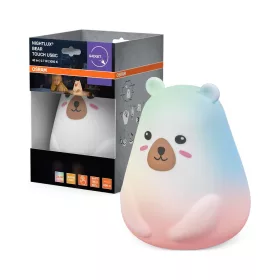   Gyermek LED éjjeli lámpa 0.7W 3000K RGB akkumulátoros fehér Nightlux Osram