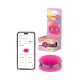 Hordozható Bluetooth hangszóró lámpa 1.75W RGB akkumulátoros rózsaszín Macaron Smart + Wifi Osram