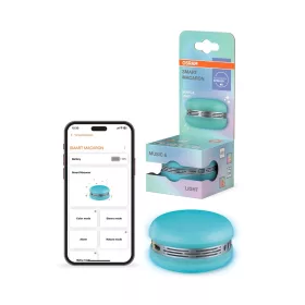   Hordozható Bluetooth hangszóró lámpa 1.75W RGB akkumulátoros kék Macaron Smart + Wifi Osram