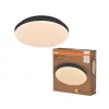 Plafon LED Mennyezeti lámpa felületre szerelhető fürdőszobai 12W 800lm meleg fényű fekete IP44 Orbis Osram