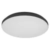 Plafon LED Mennyezeti lámpa felületre szerelhető fürdőszobai 24W 1700lm 3000K fekete IP44 Orbis Osram