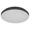 Plafon LED Mennyezeti lámpa felületre szerelhető fürdőszobai 12W 800lm 3000K meleg fényű fekete IP44 Orbis Osram