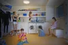 Plafon LED Mennyezeti lámpa felületre szerelhető fürdőszobai 18W 1200lm 3000K meleg fényű fehér IP44 Orbis Osram