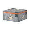 Mennyezeti ventilátor LED lámpával 66W 4200lm 3000/4000/6500K CCT fehér Retractable Osram