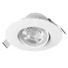 LED mennyezeti süllyesztett spotlámpa 4.9W 330lm 3000K meleg fehér fény, fehér Downlight Osram