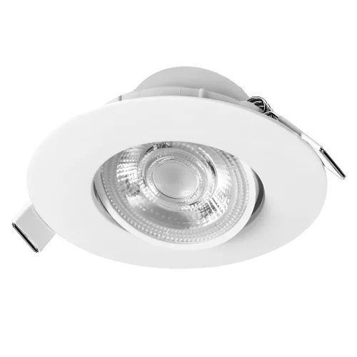 LED mennyezeti süllyesztett spotlámpa 4.9W 330lm 3000K meleg fehér fény, fehér Downlight Osram