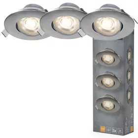   LED mennyezeti süllyesztett spotlámpa 4.9W 320lm 3000K meleg fehér nikkel Downlight Osram