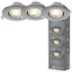 LED mennyezeti süllyesztett spotlámpa 4.9W 320lm 3000K meleg fehér nikkel Downlight Osram