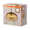 Függesztett mennyezeti lámpatest E27 arany Decor Osram