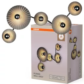 LED fali spotlámpa 5x E27 szürke Decor Osram