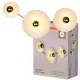 LED fali spotlámpa 3x E27 bézs Decor Osram