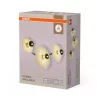 LED fali spotlámpa 3x E27 bézs Decor Osram