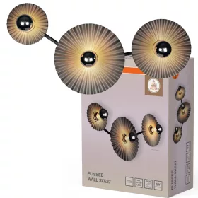 LED fali spotlámpa 3x E27 szürke Decor Osram