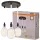 Függesztett mennyezeti lámpa 28W 1400lm 2700K meleg fehér 3x E7 fekete Decor Osram