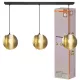 Függesztett mennyezeti lámpatest 3x E27 arany Decor Osram