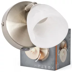 LED fali spotlámpa G9 nikkel Cup Osram