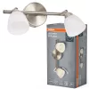 LED fali spotlámpa 2x G9 nikkel Cup Osram