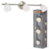 LED fali spotlámpa 3x G9 nikkel Cup Osram