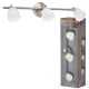 LED fali spotlámpa 3x G9 nikkel Cup Osram