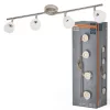 LED fali spotlámpa 4x G9 nikkel Cup Osram