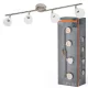 LED fali spotlámpa 4x G9 nikkel Cup Osram
