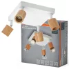 LED fali spotlámpa 4x GU10 fa fehér Brick Osram