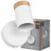 LED fali spotlámpa GU10 fehér fa Stamp Osram