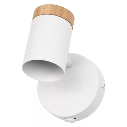 LED fali spotlámpa GU10 fehér fa Stamp Osram