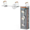 LED fali spotlámpa 3x GU10 fehér fa Stamp Osram
