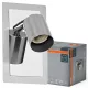 LED fali spotlámpa GU10 króm nikkel Cylinder Osram