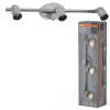 LED fali spotlámpa 3x GU10 nikkel Cylinder Osram