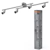 LED fali spotlámpa 4x GU10 nikkel Cylinder Osram
