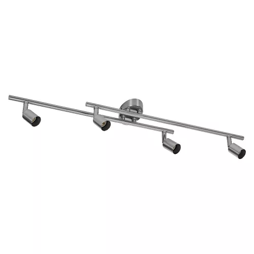 LED fali spotlámpa 4x GU10 nikkel Cylinder Osram