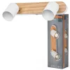 LED fali spotlámpa 2x GU10 fehér Wood fa Osram
