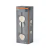 LED fali spotlámpa 2x G9 nikkel króm Vase Osram