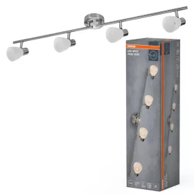 LED fali spotlámpa 4x G9 nikkel króm Vase Osram