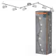 LED fali spotlámpa G9 nikkel króm Vase Osram