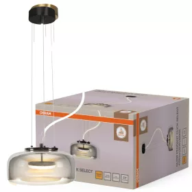   Függesztett mennyezeti lámpa 32W 2500lm 3000K meleg fehér fény, fekete szürke Decor Osram