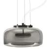 Függesztett mennyezeti lámpa 32W 2500lm 3000K meleg fehér fény, fekete szürke Decor Osram