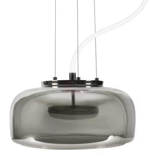 Függesztett mennyezeti lámpa 32W 2500lm 3000K meleg fehér fény, fekete szürke Decor Osram