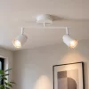 Felületre szerelhető állítható mennyezeti spot reflektor 2x GU10 fehér PRIMAL Osram