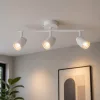 Felületre szerelhető állítható mennyezeti spot reflektor 3x GU10 fehér spot PRIMAL Osram