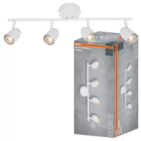   Felületre szerelhető állítható mennyezeti spot reflektor 4x GU10 fehér PRIMAL Osram