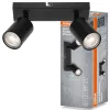 LED fali spotlámpa 2x GU10 fekete Elemental Osram