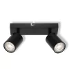 LED fali spotlámpa 2x GU10 fekete Elemental Osram