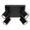 LED fali spotlámpa 4x GU10 fekete Elemental Osram